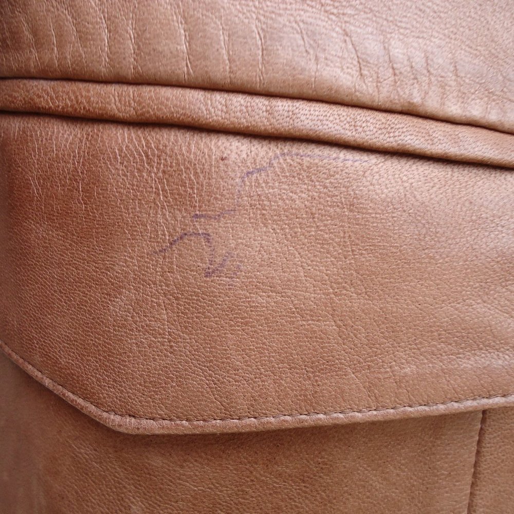 SIZE 44. SCULLY brown genuine leather blazer jacket. - Picture 16 of 16